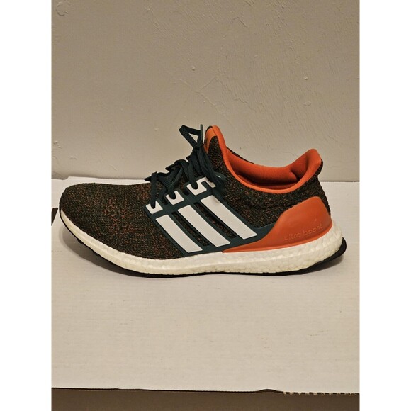 Adidas Ultra Boost 4.0  Miami Hurricanes Orange EE3702 Size 10.5 Mens main image 6